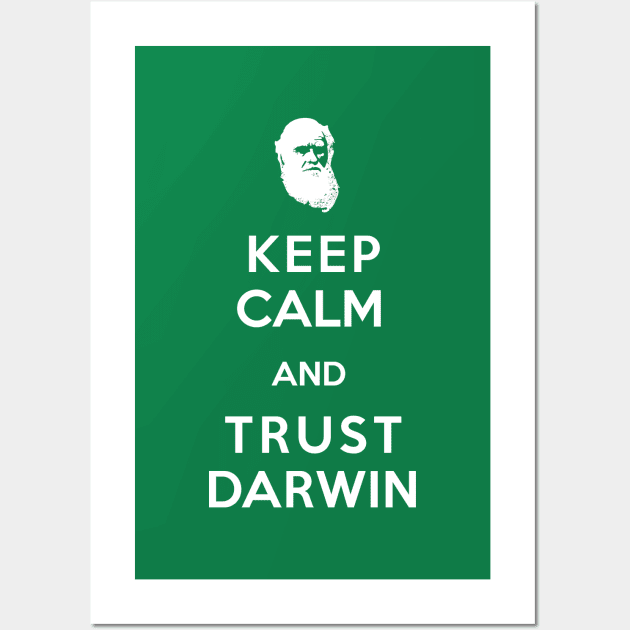 Trust Darwin Wall Art by katiestack.art